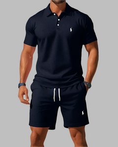 Ꮢalph Ⅼauren Men's Two-Piece Set – Timeless Elegance