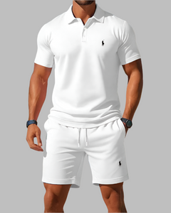 Ꮢalph Ⅼauren Men's Two-Piece Set – Timeless Elegance